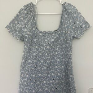 Zara light spring flower dress